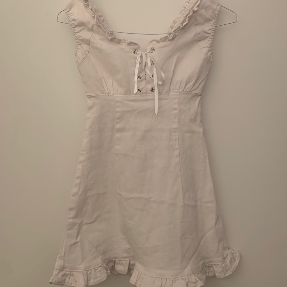 unif mini lace dress, size xs